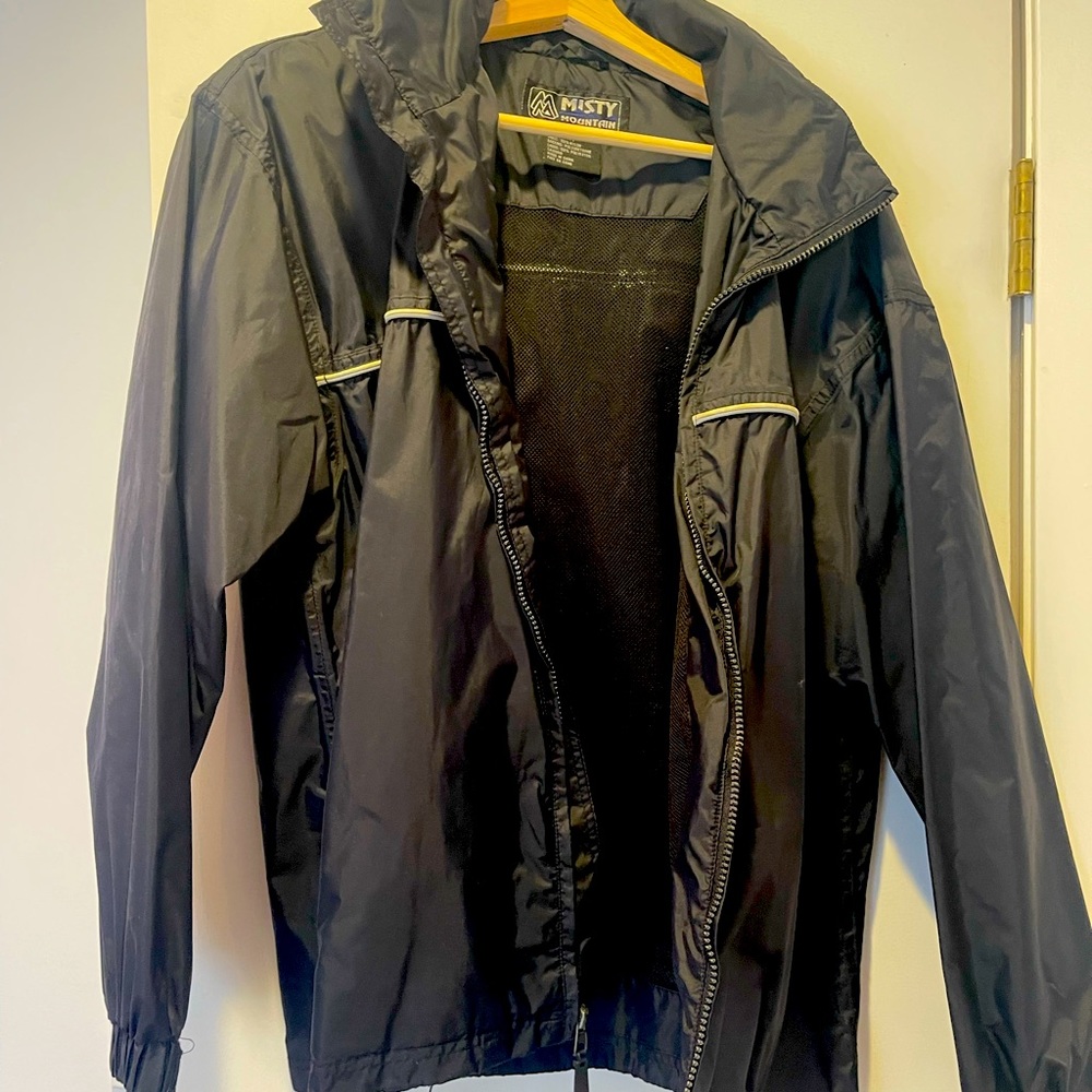 Black Windbreaker